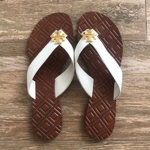 Tory Burch white sandals size 7.5